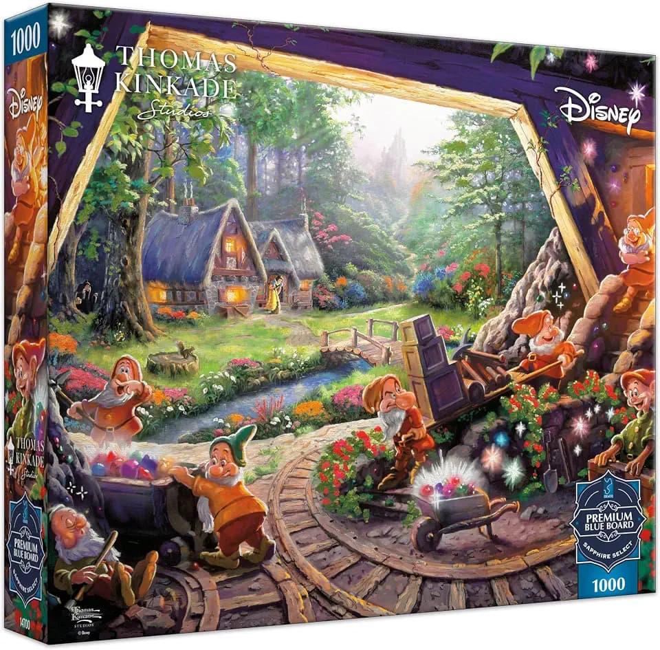 Buffalo Games - Thomas Kinkade Disney - Snow White - 1000 Piece Puzzle