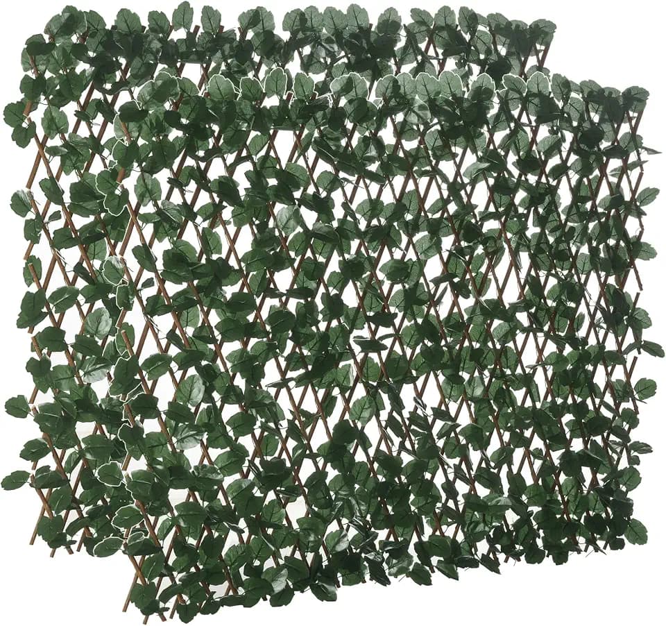 Outsunny Künstliche Heckenwand Sichtschutz 2 Paneele 295x70cm