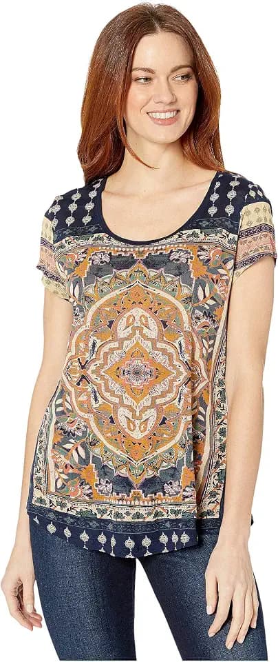 Lucky Brand Women's Persian Carpet Tee