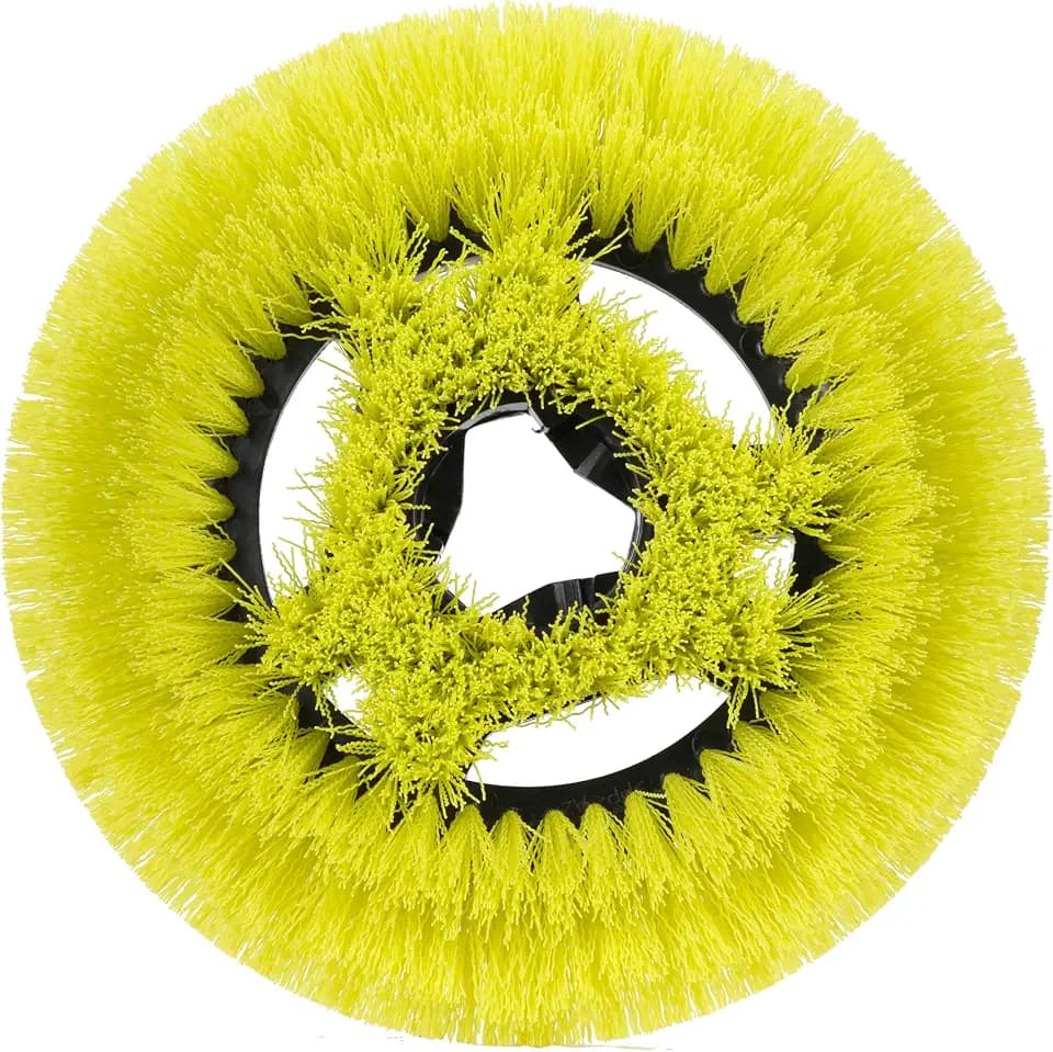 Ryobi - Weiche Bürste, 18 cm, für Haus und Gartenmöbel, kompatibel mit motorisierten Bürsten R18TPS, R18CPS und RWTS18 - RACLTM18