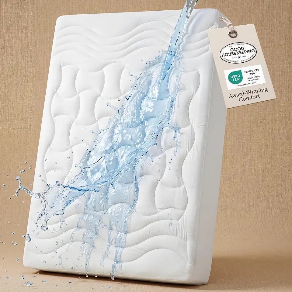 Bedsure King Mattress Protector Waterproof with 8-21 Inches Deep Pocket