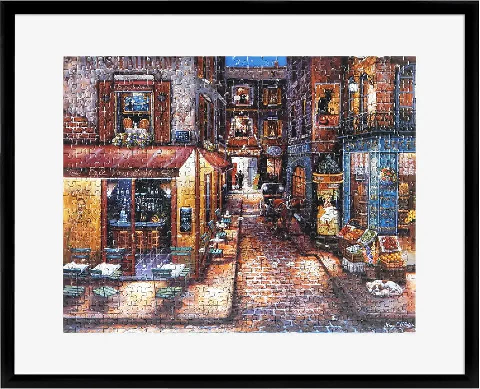 MCS Puzzle Frame, 24x30, Black, Wall-Mounted