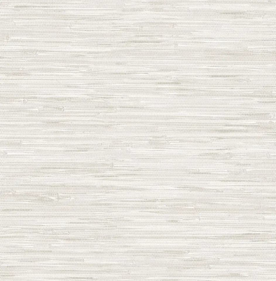 NuWallpaper by WallPops Cream Vinyl Grassweave Peel & Stick Wallpaper, NUS2875