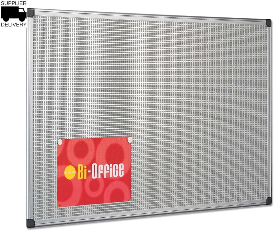 Bi-Office - Kombinettafel - 120x90 cm - Pinnwand für Magnete und Pinns, mit Alurahmen