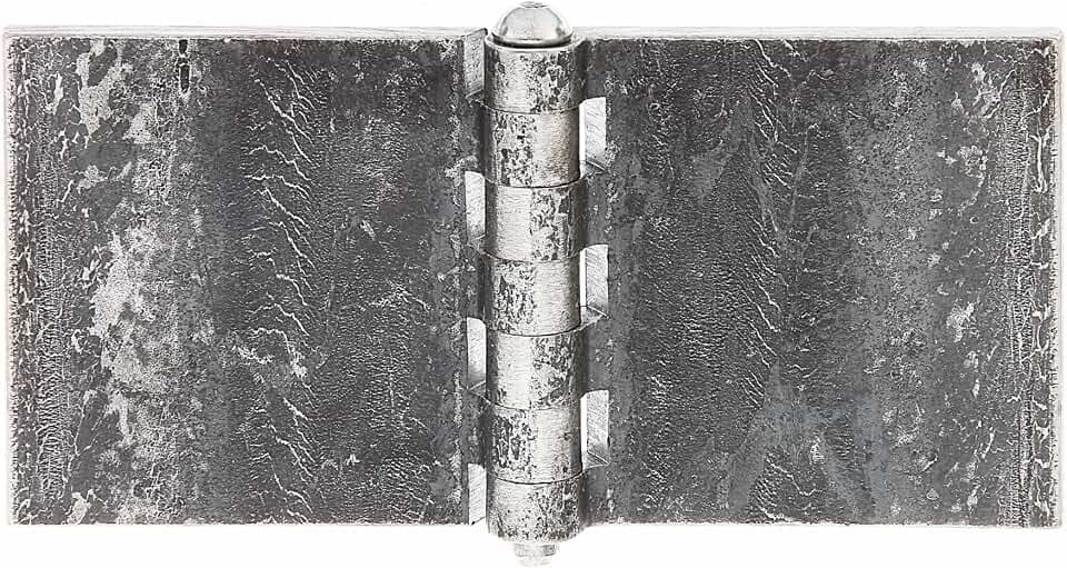 Alberts 341572 Scharnier | breit, zum Anschweißen | Stahl, roh | 80 x 160 mm