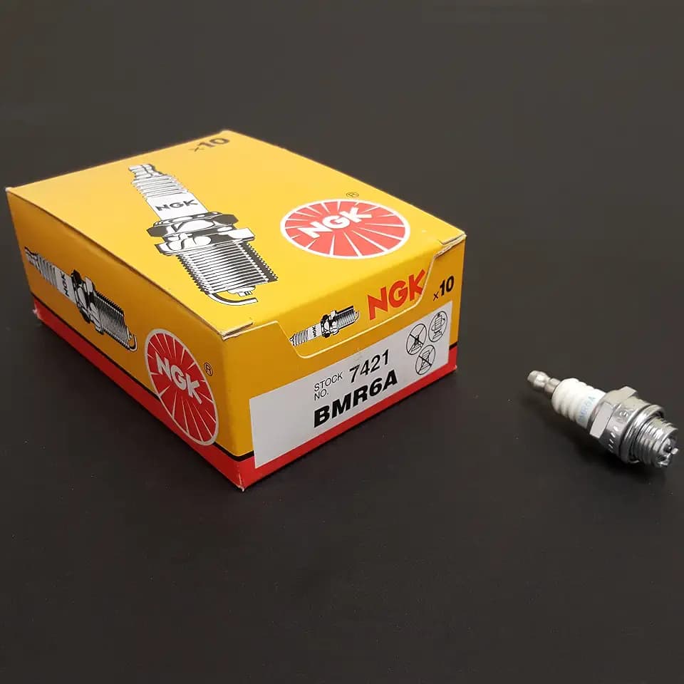 NGK 7421 Standard Spark Plug - BMR6A, 10 Pack