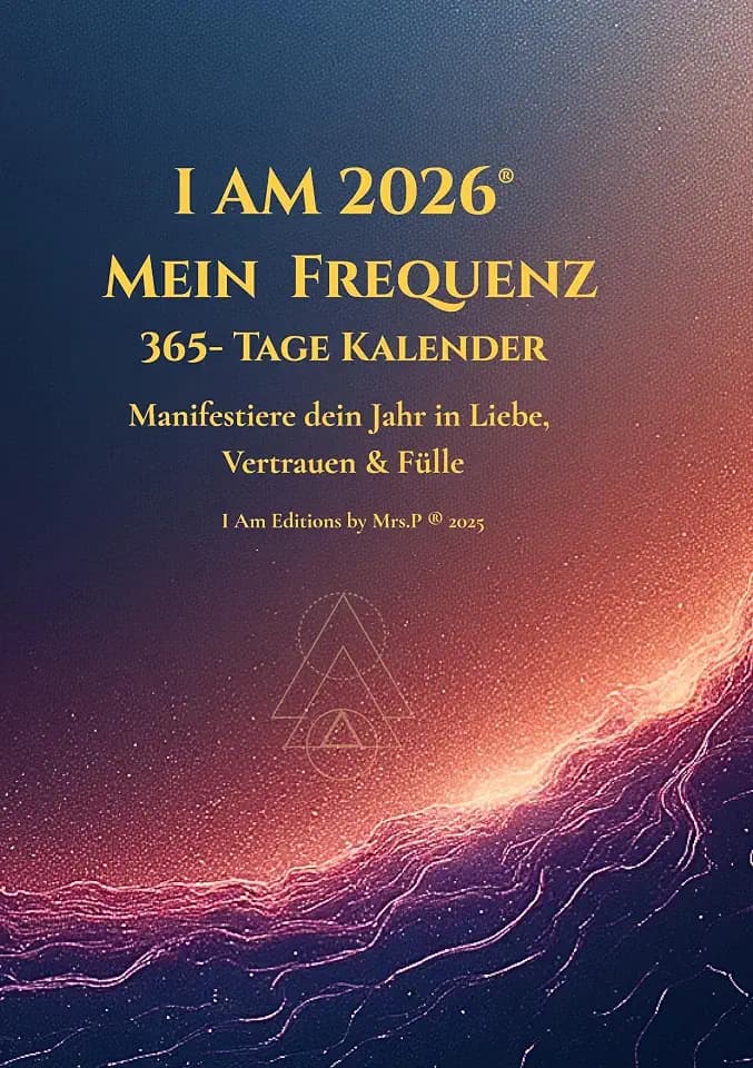 I AM 2026® Der Frequenz Kalender: Manifestiere dein Jahr in Liebe, Vertrauen & Fülle (I am Die Macht der Frequenz)