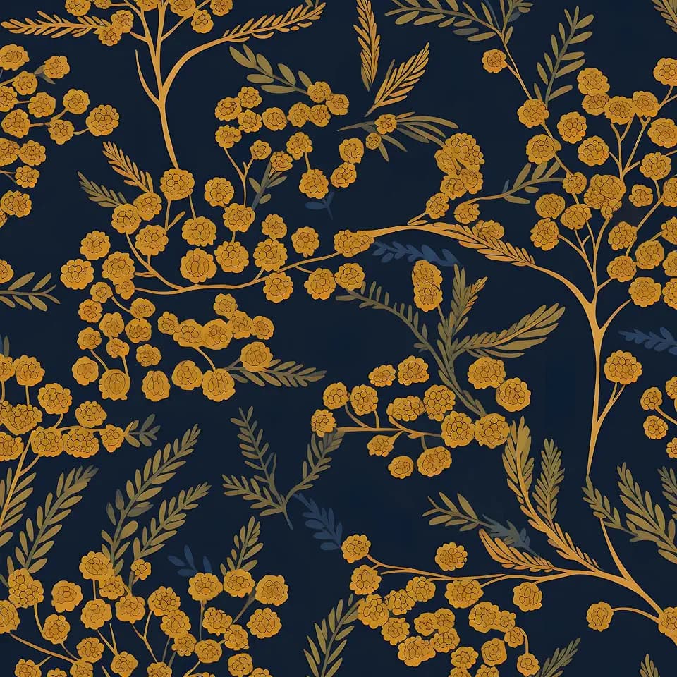 Boho Blue Floral Peel and Stick Wallpaper 17.5” x 118”