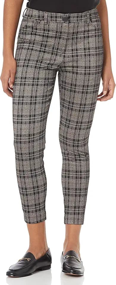 Briggs New York Women's High Rise Skinny Knit Ponte Pant