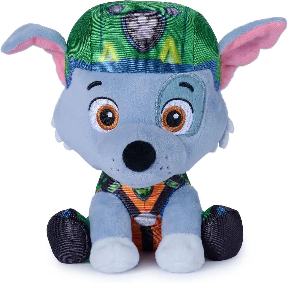 GUND PAW Patrol The Dino Movie Rocky 6-Inch Plush Toy for Ages 1+