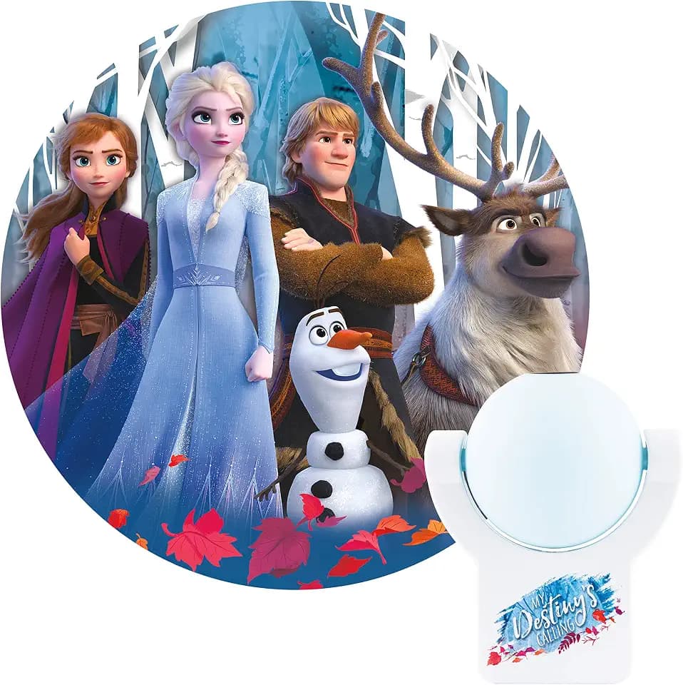 Projectables Frozen 2 LED Night Light, Plug-in, Dusk-to-Dawn Sensor