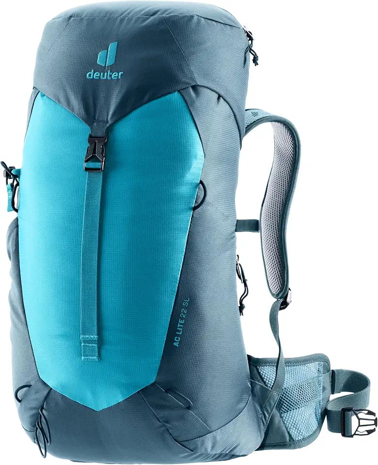 deuter AC Lite 22L SL Hiking & Daypack Backpack with Narrow Fit, Steel Frame & Superior Breathability