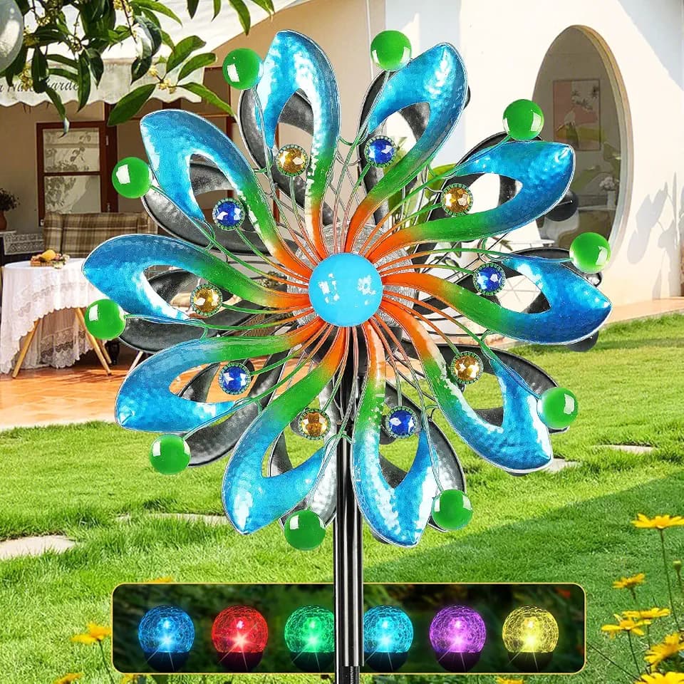 MLKNK Wind Spinners for Yard and Garden - Wind Sculptures & Spinners