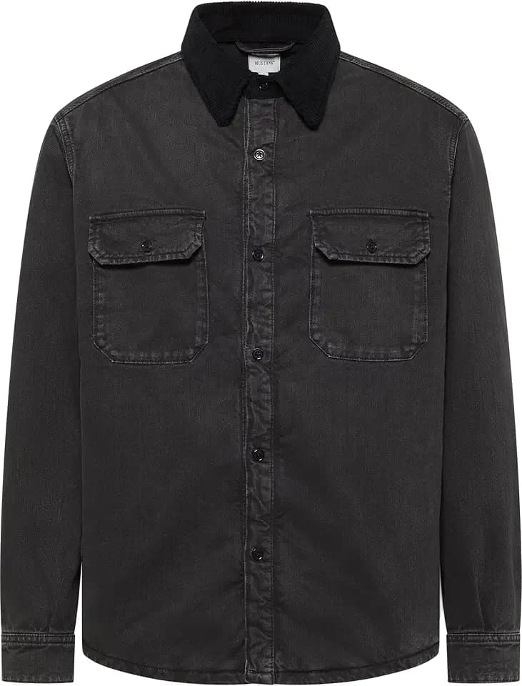Mustang Herren Style Branson Shirt Twilljacke