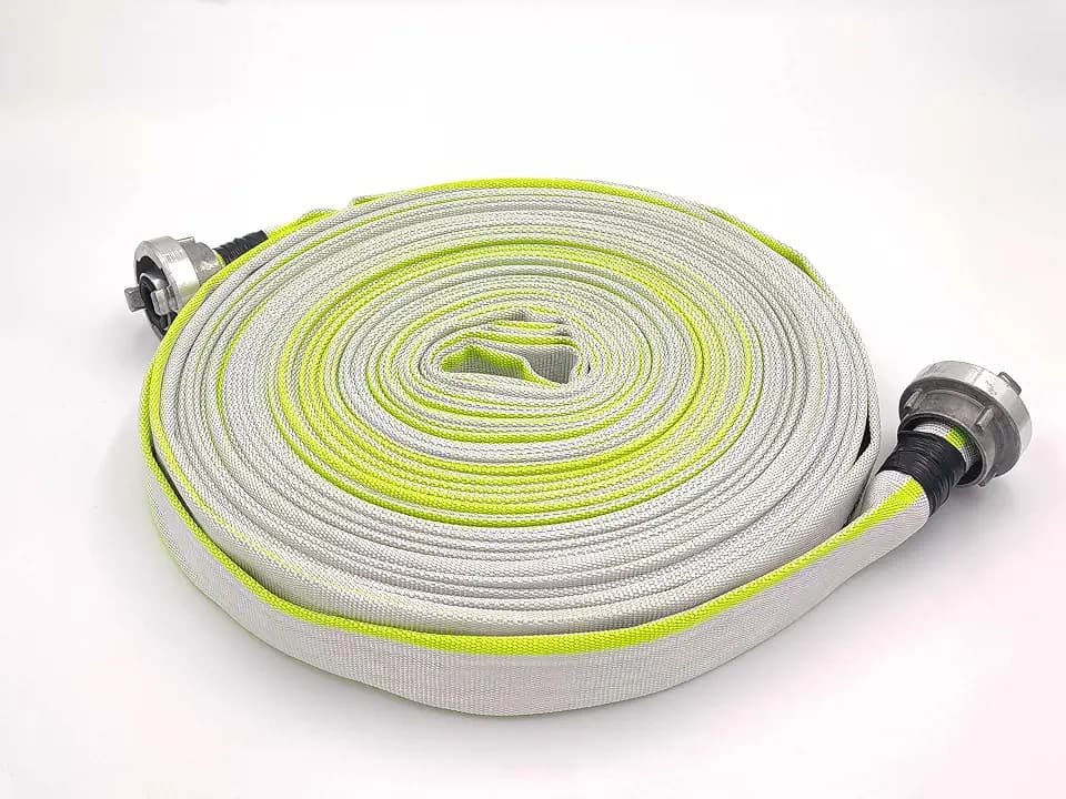 25 mm Ø - 1 Zoll | D-25-30 Meter Industrieschlauch | Feuerwehrschlauch | Bauschlauch | Flachschlauch | Schlauch mit Storz-Kupplung