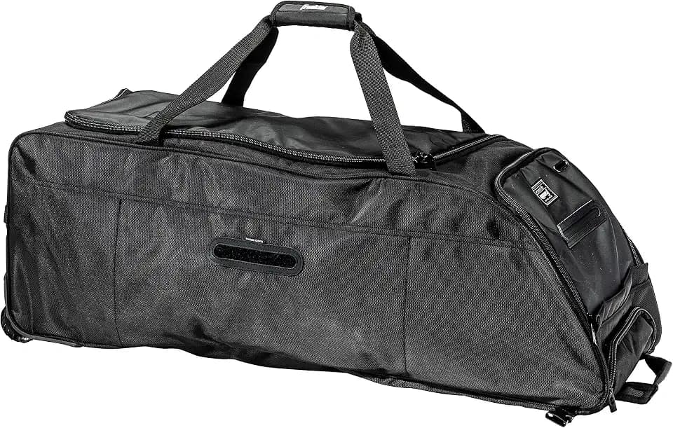 Franklin Sports Traveler Roller Equipment Bag - Black