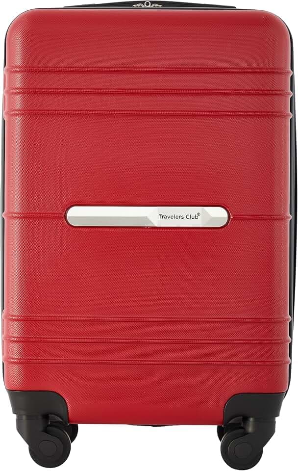 Travelers Club 22" Richmond Spinner Carry-On Luggage, Red
