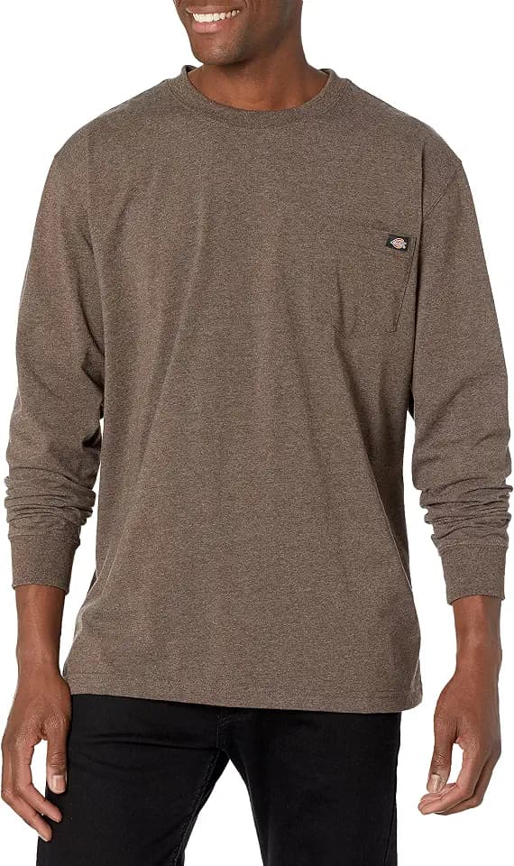Dickies Mens Long Sleeve Heavyweight Crew Neck
