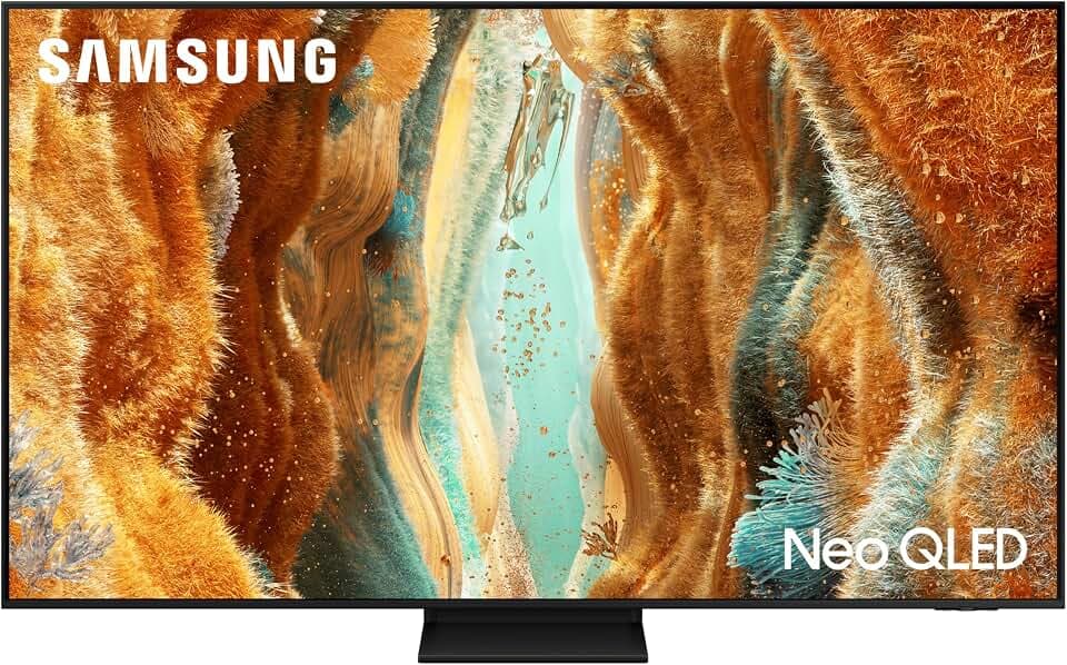 Samsung Neo QLED 4K QN70F 65 Zoll (165 cm) 4K Fernseher TV mit Neural Quantum AI Gen2 Prozessor, Quantum-Matrix-Technologie Slim, Upscaling, Smart TV, 65QN70F [2025]