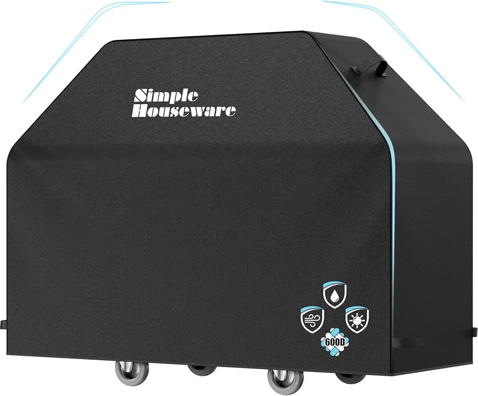 Simple Houseware 72 in. Heavy-Duty BBQ Gas Grill Cover, Waterproof