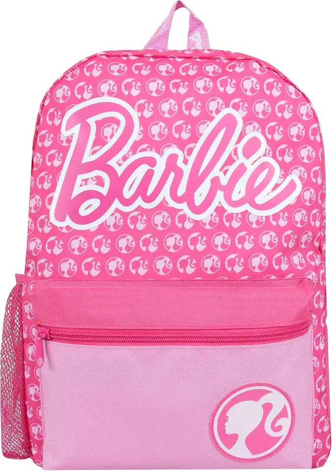 Barbie School Backpack | Kindergarten Backpack For Girls | Girls Bags | One Size Pink