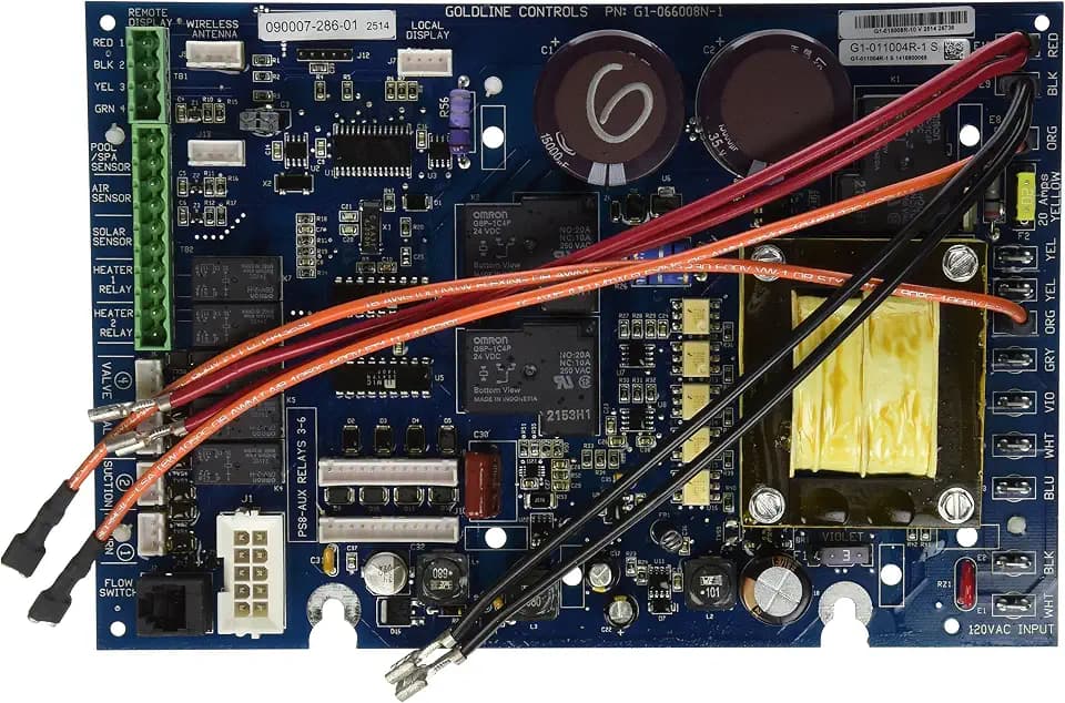 Hayward GLX-PCB-MAIN Replacement Main PCB Printed Circuit Board for Hayward Goldline AquaLogic and AquaPlus Automation Systems