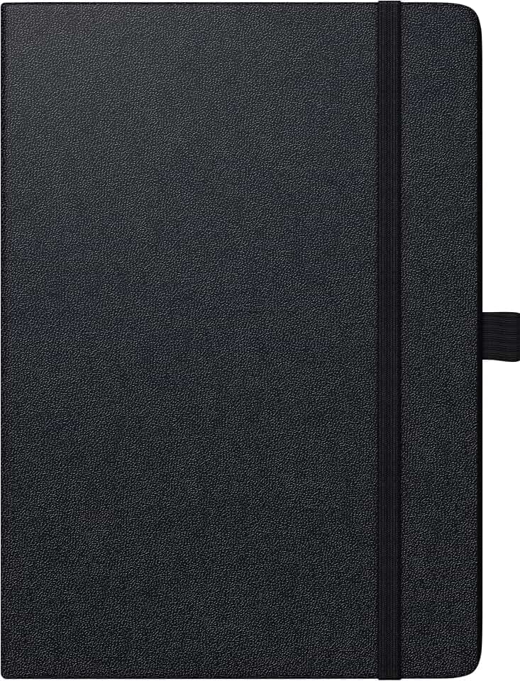 BRUNNEN Wochenkalender Kompagnon Modell 791 2024 2 Seiten = 1 Woche A5 schwarz