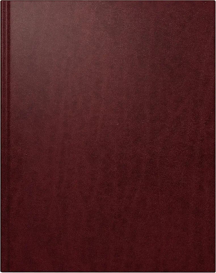 rido/idé Wochenkalender Modell Managerkalender TM 2024 2 Seiten = 1 Woche Blattgröße 20,5 x 26 cm weinrot