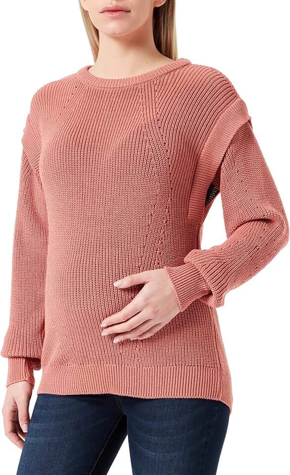 Supermom Damen Pull Long Sleeve Light Mahogany Pullover
