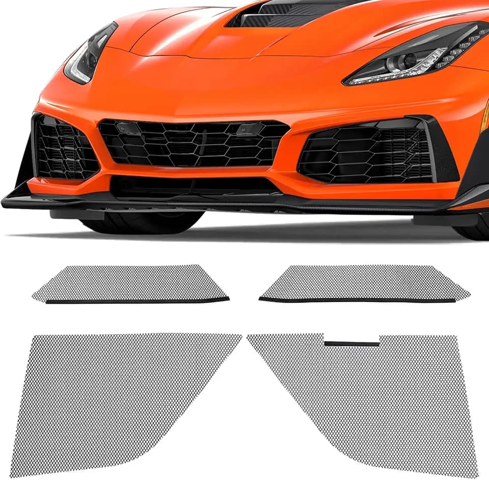 HECASA Grille Mesh Compatible with 2020-2024 Corvette C8
