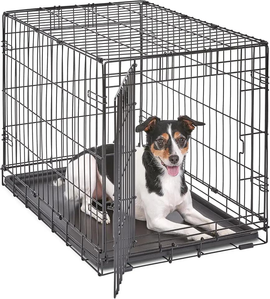 Midwest 30-Inch Single Door iCrate, for Medium Breeds, 21-40 lbs