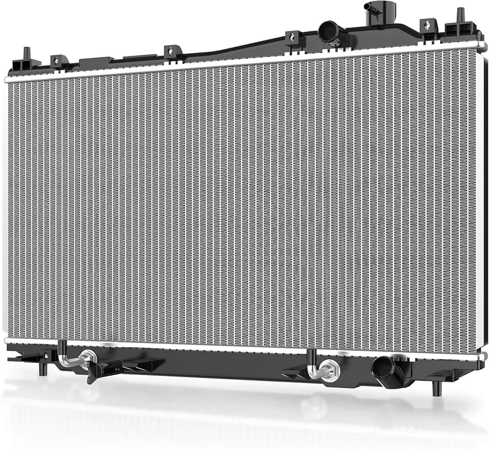 DWVO Aluminum Radiator Compatible with Civic 1.7L 2001-2005, CU2354