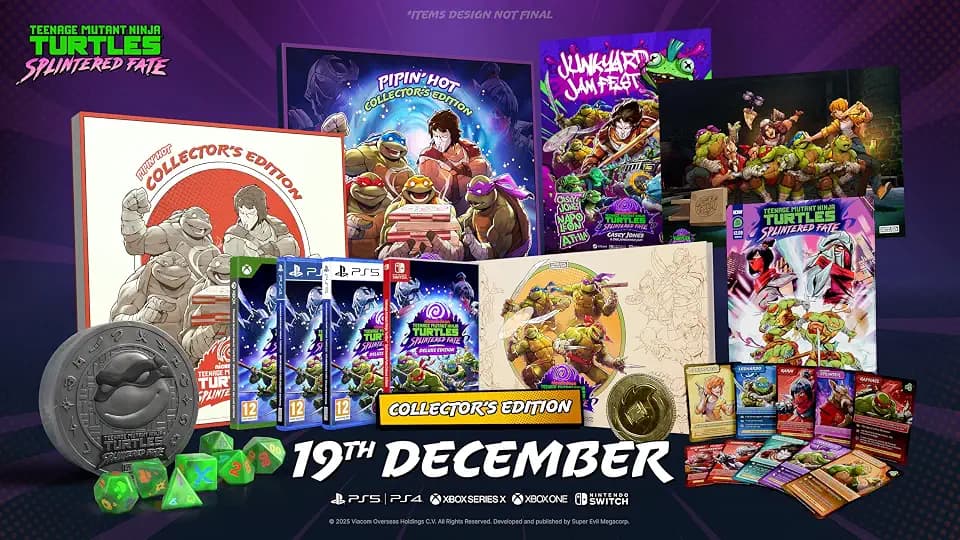 Teenage Mutant Ninja Turtles: Splintered Fate - Pipin´ Hot Collector´s Edition - PS5