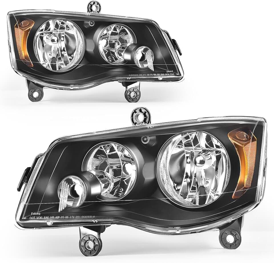 AUTOSAVER88 Headlight Compatible with Dodge Grand Caravan 2011-2019