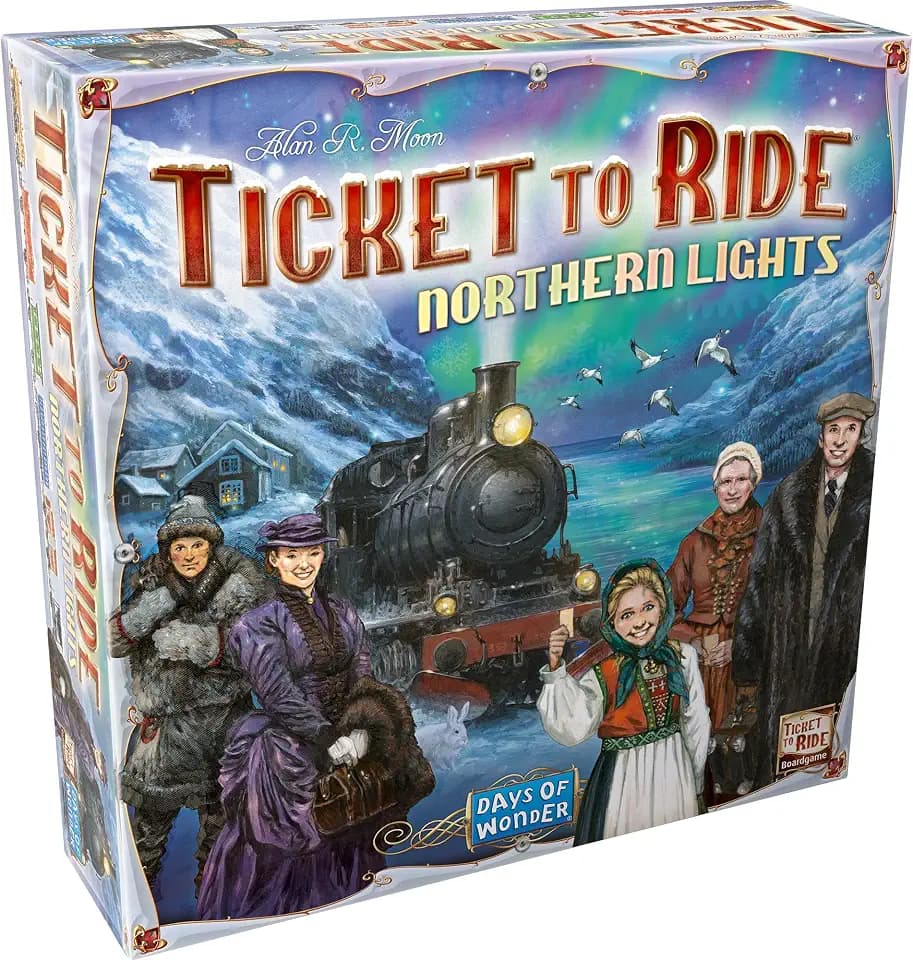 Ticket to Ride Northern Lights Board Game