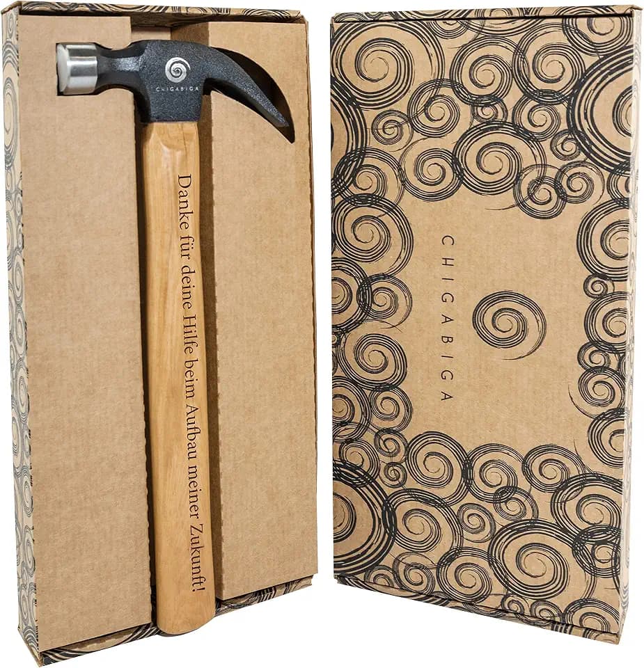 Personalisierter Hammer mit Gravur | Geschenk für Papa, Opa, Mama | Vatertag, Geburtstag | Männer Geschenke, Hammer Personalisiert, Danke Papa