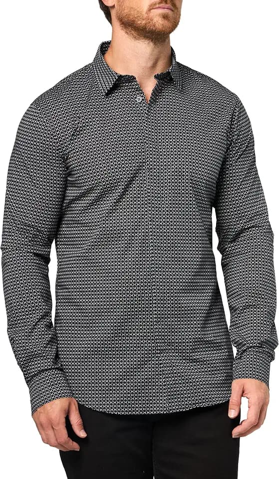 Armani Exchange Men's Stretch Cotton Poplin Button Down Shirt