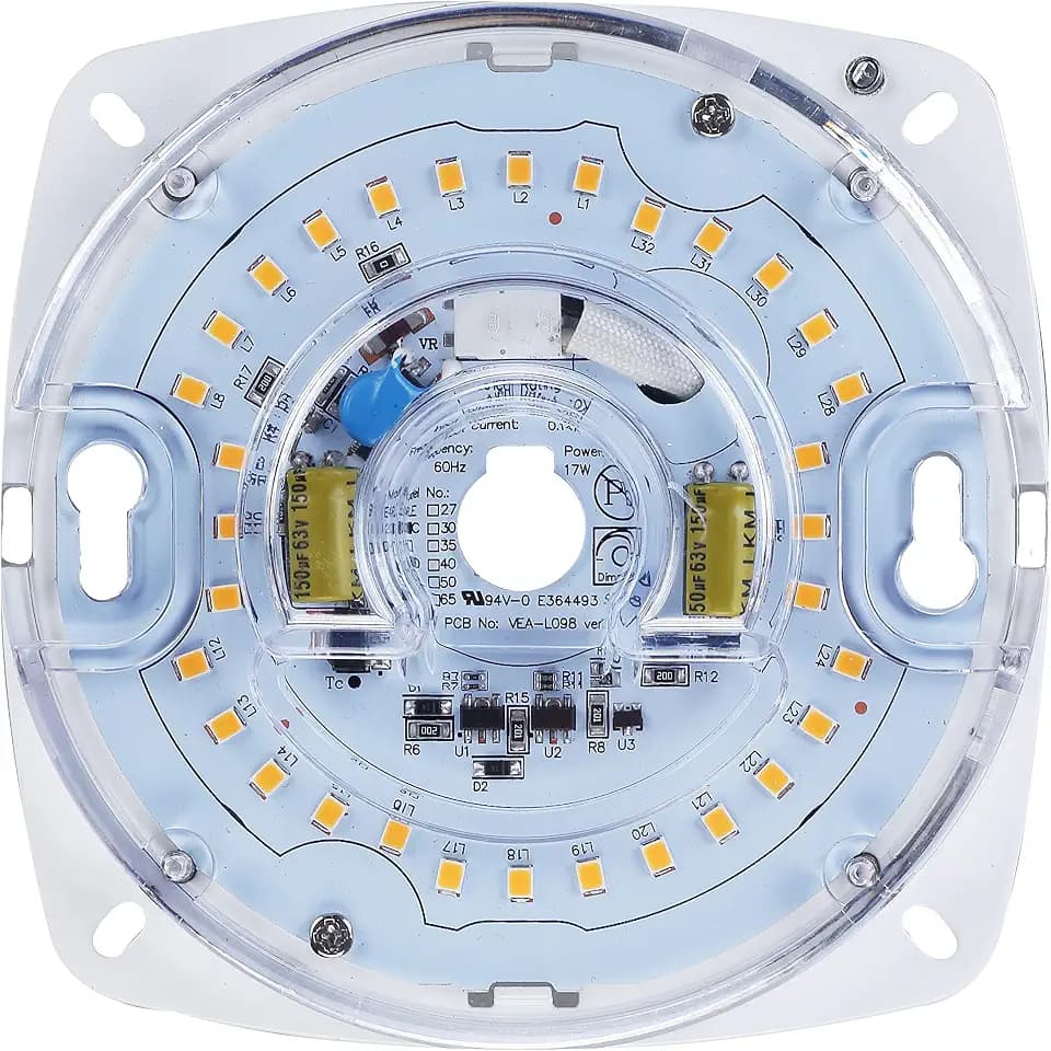 4.4" LED Light Engine 5.39" Overall Ceiling Fan Light Replacement