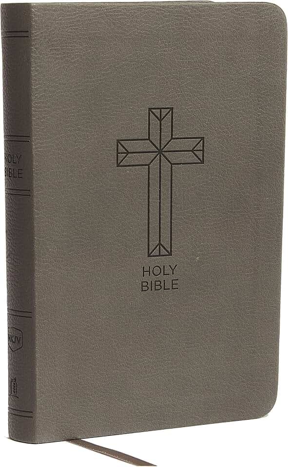 NKJV, Thinline Bible, Compact, Leathersoft, Black, Red Letter, Comfort Print: Holy Bible, New King James Version