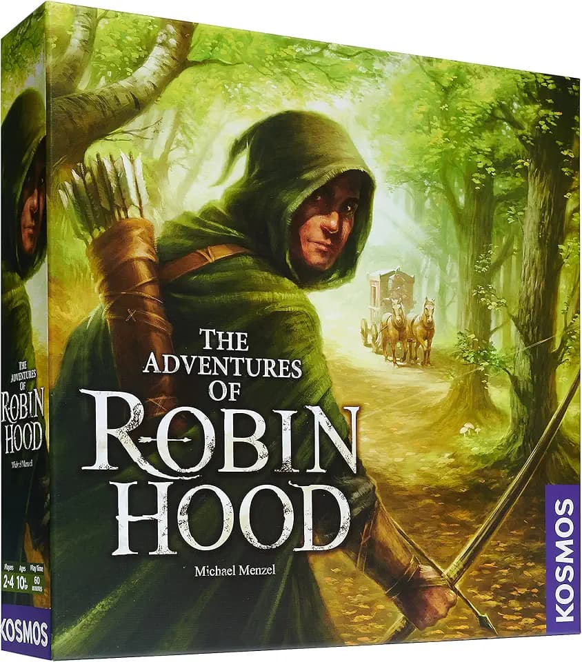 Thames & Kosmos, 680565, The Adventures of Robin Hood, Family Board Game, Michael Menzel, Ages 10+