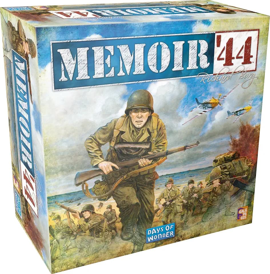 Asmodee Memoir '44 Refresh | Brettspiel | ab 8 Jahren | 2-4 Spieler | 45+ Minuten Spieldauer