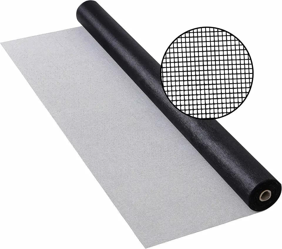 BAFLOTEX Fiberglass Window Screen Mesh, 36 Inch x 100 Ft Screen Roll