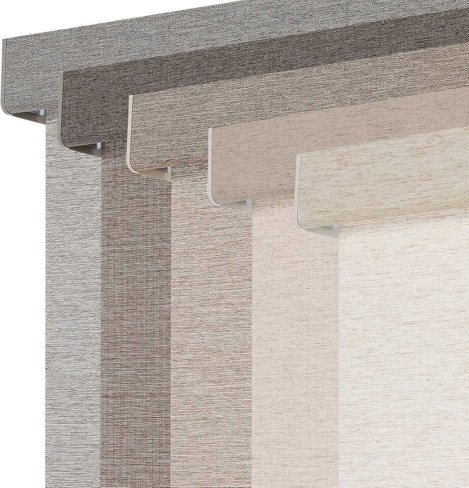 Persilux Light Filtering Roller Shades for Window Blinds,Cordless,Linen Fabric,Thermal Insulated Fabric UV Protection Shades for Home,Office,Bedroom,Door,Light Filtering-Cream,22 1/2" W X 72" H