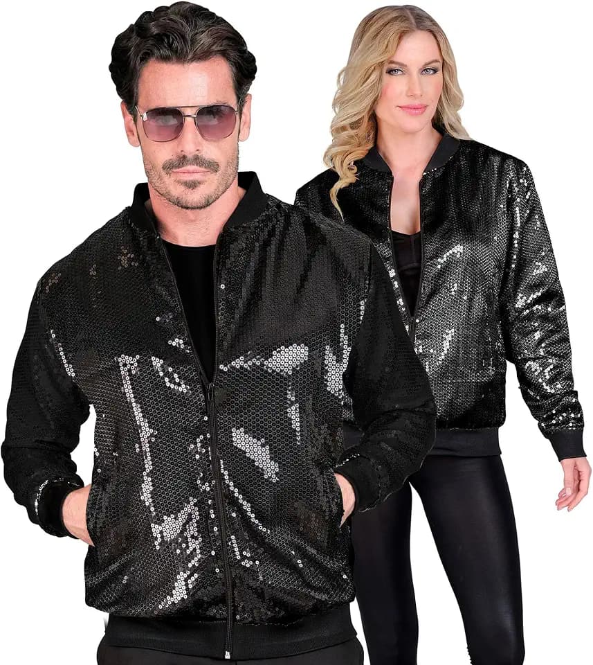 W WIDMANN MILANO Party Fashion - Pailletten Bomberjacke