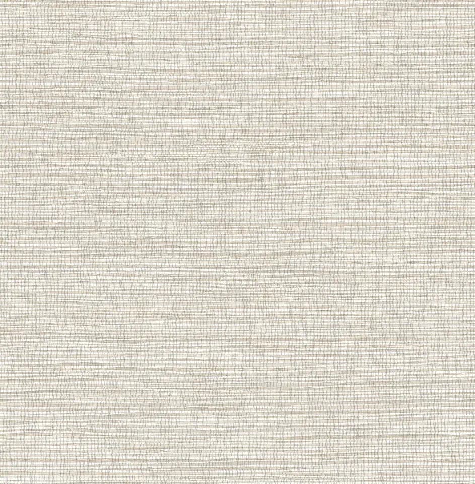 RoomMates Neutral Dimensional Grasscloth Peel and Stick Wallpaper