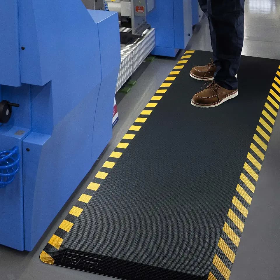 FEATOL 0.9" Anti Fatigue Mat for Industrial & Standing Mat & Home Kitchen