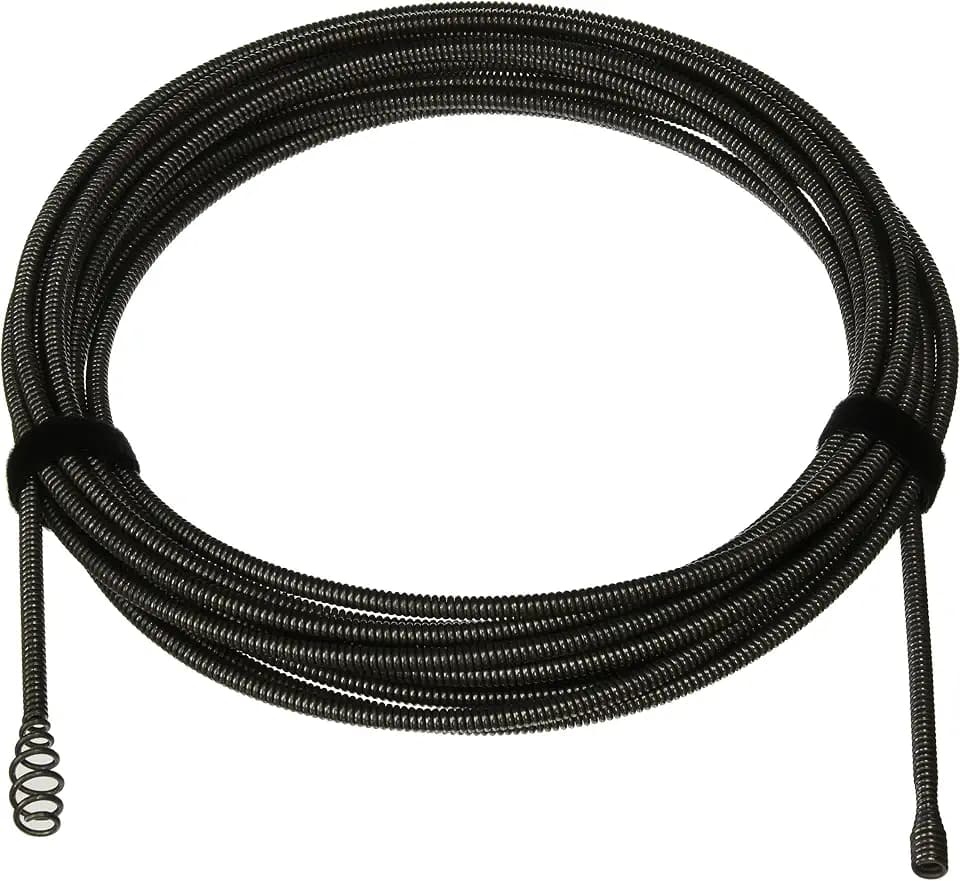RIDGID 21338 Auto-Spin Replacement Cable, 1/4" x 30'
