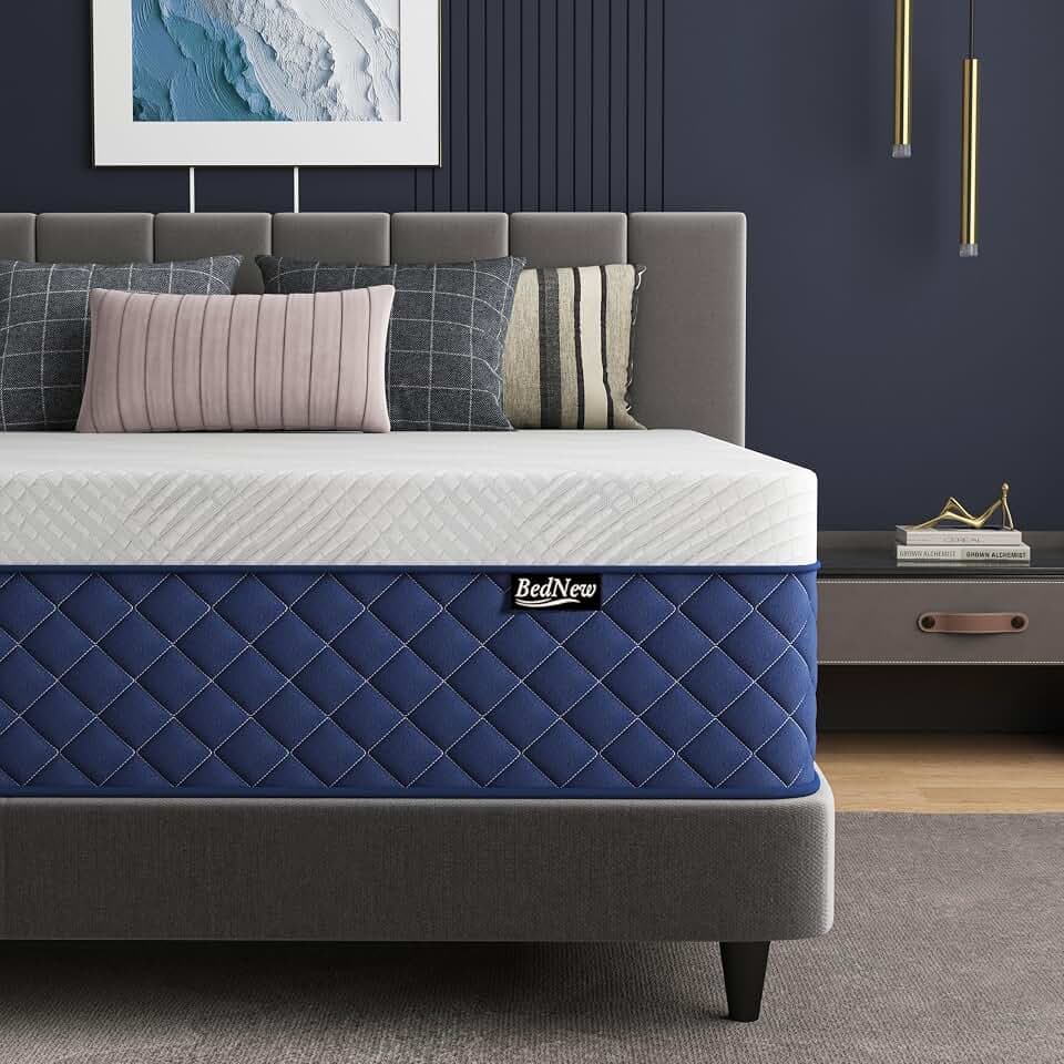 Matratze 200 x 200cm, Federkernmatratze H4 Höhe 31cm 7-Zonen Orthopädische Taschenfederkernmatratze mit Comfort Memory-Schaum Schicht,Öko-Tex Zertifiziert