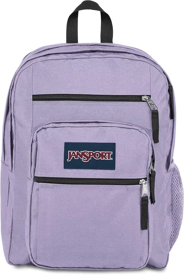 JANSPORT BIG STUDENT Großer Rucksack, 15 Inch Laptop Laptopfach, Pastel Lilac (Lilac)