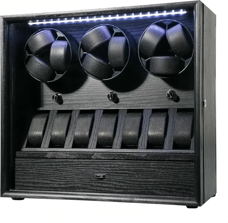 Oryx Watch Winder for 4/6/9 Automatic Watches Rotating Watch Box for Rolex